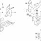 Suporte para trocador de CD para BMW E39 (OEM 65128371136). BMW original