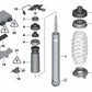 Beschleunigungssensor für BMW E90, E90N, E92, E92N, E93, E93N, E60, E61N, E63, E64, E65, E66, E89 (OEM 37146781406). Original BMW