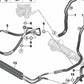 Tubería de retorno para BMW E90, E91, E92, X1 E84 (OEM 32416774858). Original BMW