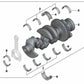 Gelbe Lagerbuchse für BMW E81, E82, E87, F20, F21, F22, F23, E46, E90, E91, E92, F30, F31, F34, F35, F32, F33, F36, F07, F10, F11, F18, F06 , F12, F13, F01N, E84, E83, F25, F26, E70N, F15, E71, F16, E85 (OEM 11217637070). Original BMW.