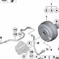 Conducto de vacío para BMW Serie 1 E82, E88, Serie 3 E90, E91, E92, E93 (OEM 11667570497). Original BMW.