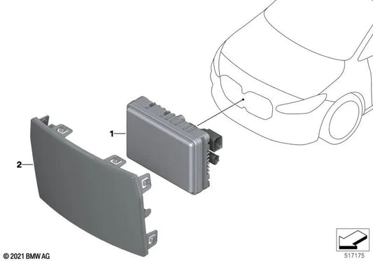 Radom para BMW Serie 2 U06, X1 U11, U12 (OEM 66315A076D5). Original BMW.