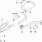 Cojinete de Goma para BMW E38 (OEM 18211704798). Original BMW