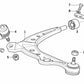 Brazo de suspensión delantero derecho OEM 31121093882 para BMW E34. Original BMW.