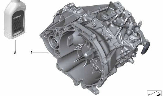 MTF 2 Getriebeöl für BMW 1er F52, 2er F45, F46, X1 F48, X2 F39, MINI F54, F55, F56 (OEM 83222344589). Original BMW