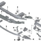 Left vertical connection for BMW G30, G31, G38, G32, G11, G12, G14, G15, G16 (OEM 51117357179). Genuine BMW.