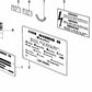 Etichetta adesiva "Fuel senza piombo" OEM 51142121831 per BMW E34, E32. BMW originale.