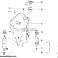 Depósito Limpia Parabrisas Y Faros Delanteros 5L Para Bmw E46. Original Recambios