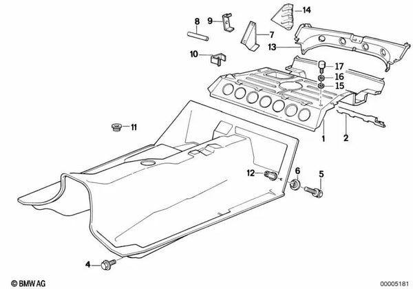 Inserto roscado para BMW varios modelos/series (OEM 41622290686). Original BMW.