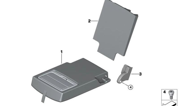 Tornillo de cabeza cilíndrica para BMW Serie 2 F45, F46, Serie 5 E60, E61, X1 E84, F48, F49, X2 F39, X3 F25, X4 F26, X6 E71, MINI F54, F60, BMW Motorrad K18, K19 (OEM 07147120393). Original BMW