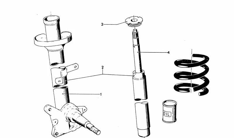 AMPPler avant insérable OEM 31321112210 pour BMW E30. BMW d'origine.