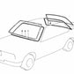 Manga para BMW E30 (OEM 51311940279). Original BMW.