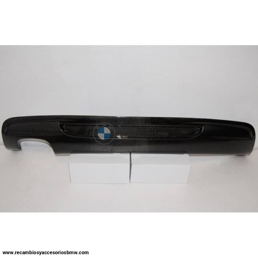 Difusor Trasero Bmw E82 M / E88 Carbono 1 Salida Trasero