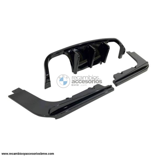 Difusor Trasero Bmw E92 / E93 Look M3 Brillante Negro Trasero