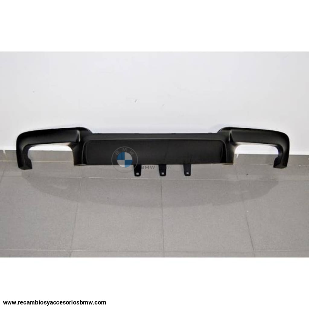 Difusor Trasero Bmw F10 / F11 10 - 16 Doble Salida Look M5 Abs Trasero