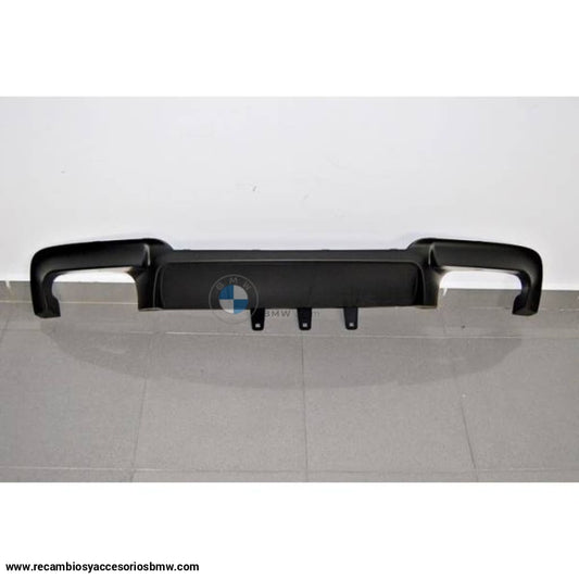 Difusor Trasero Bmw F10 / F11 10 - 16 Doble Salida Look M5 Abs Trasero