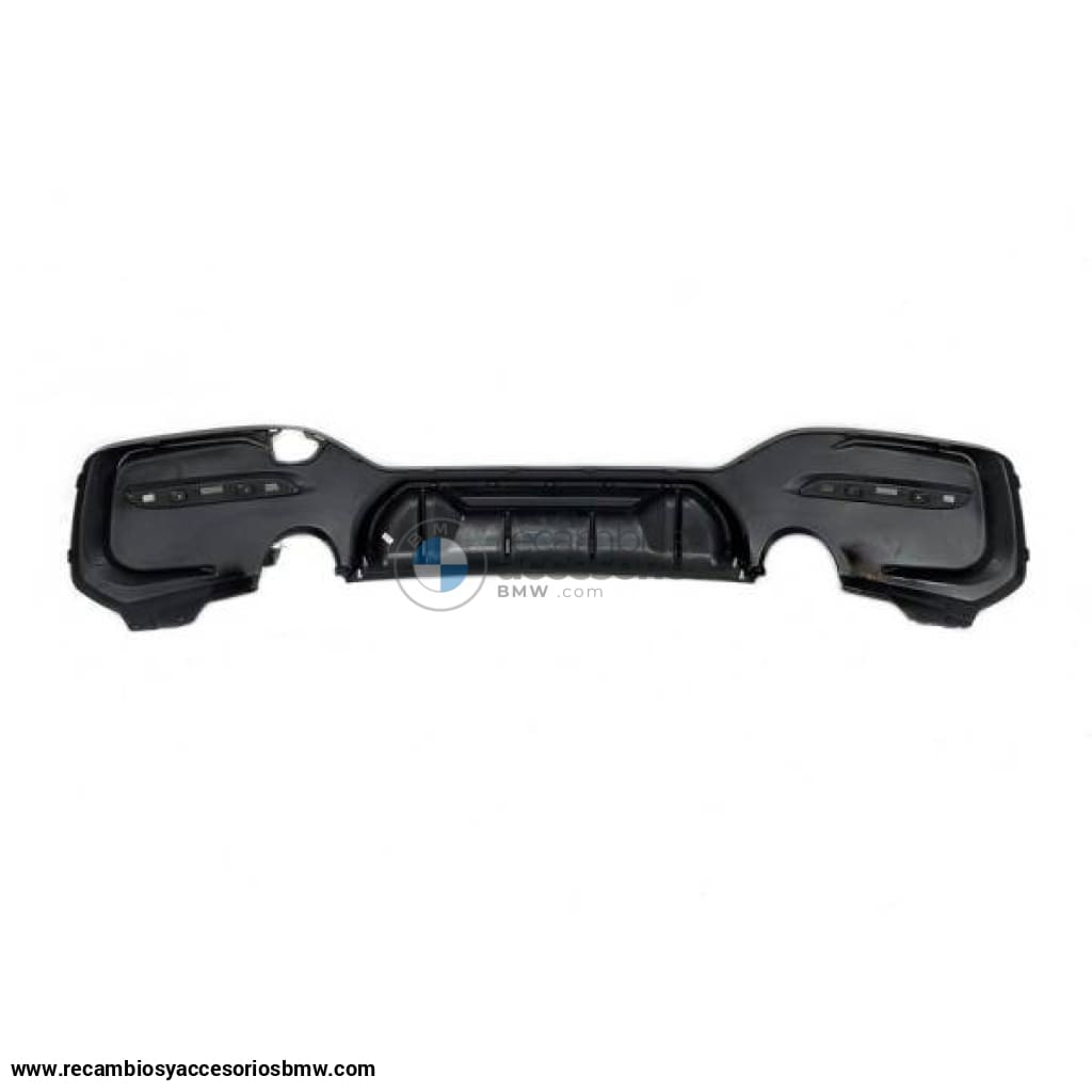 Difusor Trasero Bmw F20 / F21 Lci 15 - 18 Competition Brillante Negro Trasero