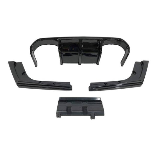 Difusor Trasero Bmw F30 / F31 Look M3 Brillante Negro Trasero