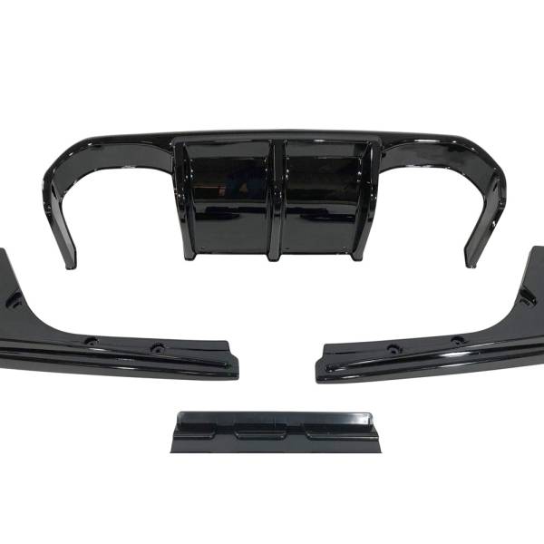 Difusor Trasero Bmw F30 / F31 Look M3 Brillante Negro Trasero