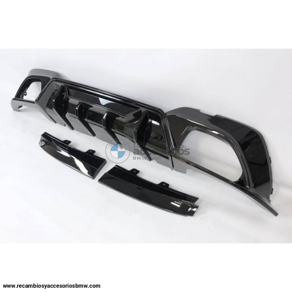 Difusor Trasero Bmw G20 / G21 Look Competition Brillante Negro Trasero