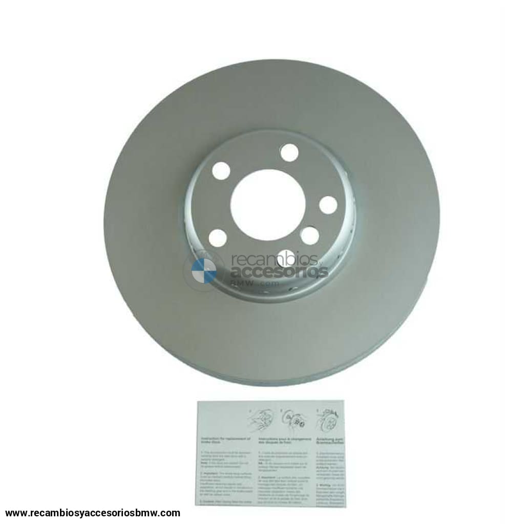 Disco De Freno Ligero Ventilado 348X36 Para Bmw F07 Gt F10 F11 F06 F12 F13 F01 F02. Original