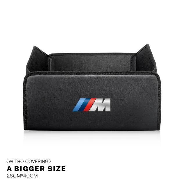 Caja Organizadora De Maletero Plegable Con Logotipo M Para Bmw - Bolsa Almacenamiento Gran