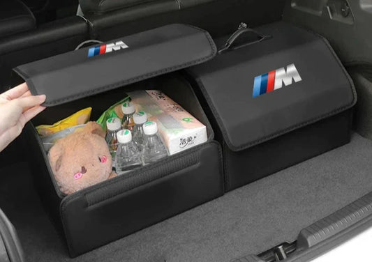 Caja Organizadora De Maletero Plegable Con Logotipo M Para Bmw - Bolsa Almacenamiento Gran