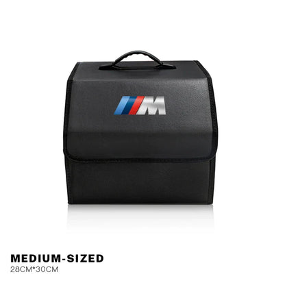 Caja Organizadora De Maletero Plegable Con Logotipo M Para Bmw - Bolsa Almacenamiento Gran