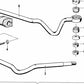 Bar du stabilisateur avant OEM 31351126574 pour BMW E21. BMW d'origine.