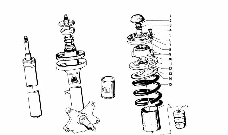 Support bearing for BMW E46, F30, F80 (OEM 31331112644). Original BMW