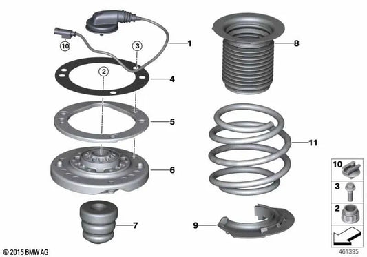 Junta para BMW Serie 3 F80, F80N, Serie 4 F82, F83 (OEM 31307851700). Original BMW.