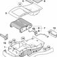 Inserto para Fumador para BMW X5 E70, E70N Serie X6 E71, E72 (OEM 51166954945). Original BMW