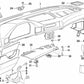 Embellecedor derecho para BMW Serie 5 E34 (OEM 51458110498). Original BMW