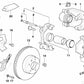 Juego de Pastillas de Freno sin Asbesto para BMW E39 (OEM 34112282165). Original BMW