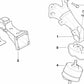 Cojinete de goma derecho para BMW Serie 3 E36 (OEM 11811141736). Original BMW