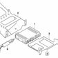 OEM storage tray support 65159120729 for BMW E60, E61. Original BMW.