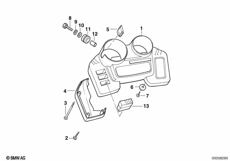 Arandela para BMW E31 (OEM 65132225757). Original BMW.