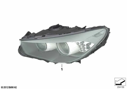 AHL LED Headlights Right for BMW 5 Series F07N (OEM 63117352472). Original BMW