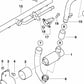 Tubería de aire adicional para BMW Serie 3 E46 (OEM 13417833597). Original BMW