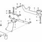 Soporte Sistema de Escape para BMW E21, E12, E28 (OEM 18211246168). Original BMW