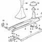 Cubierta para Palanca de Cambios de Cuero Sintético para BMW E34 (OEM 25111221217). Original BMW.