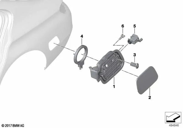 Unidad de Luz para BMW F18N, I12, I12N, I15, F49, F49N y MINI F60, F60N (OEM 51417330829). Original BMW