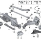 Brazo oscilante inferior para BMW F40, F70, F44, U06, F39 (OEM 33306895638). Original BMW