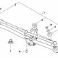 Bielas del limpiaparabrisas con motor para BMW E83 (OEM 61617051669). Original BMW.