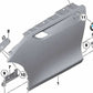 Soporte pared lateral superior derecha para BMW Z4 E89 (OEM 41007269648). Original BMW