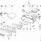 Fernlichtabdeckung für BMW 7er E38 (OEM 63128381325). Original BMW.