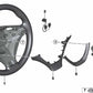 Chrom -Embinedor für Sport Steor OEM 32306780675 für BMW E70, E71, E72. Original BMW.