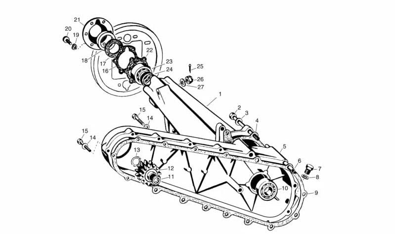 Junta para BMW F30, F80 (OEM 33113004520). Original BMW