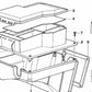 Tapa para caja de fusibles OEM 61131387613 para BMW E36, Z3. Original BMW.