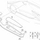 Obere rechte Armlehne vorne für BMW 3er E46 (OEM 51418238614). Original BMW.